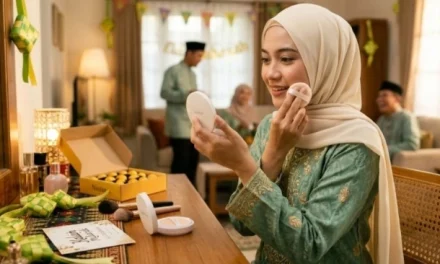 Bedak Glowing Untuk Lebaran, Hasil Makeup Tampak Flawless