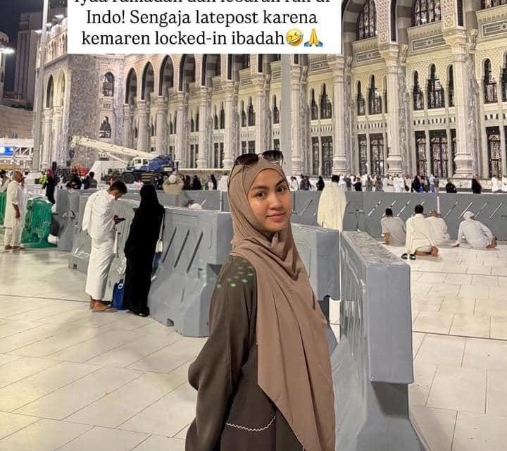 Xaviera Putri Umrah Pertama, Momen Syukur Yang Penuh Makna