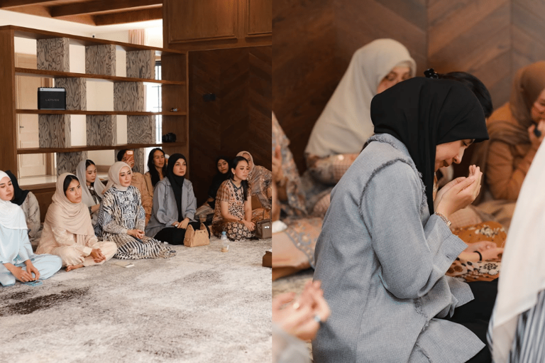 Momen Haru Syukuran Kelahiran Anak Ketiga Zaskia & Irwansyah