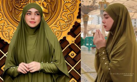 Ketenangan! Celine Evangelista Pindah Madinah Dengan Anak
