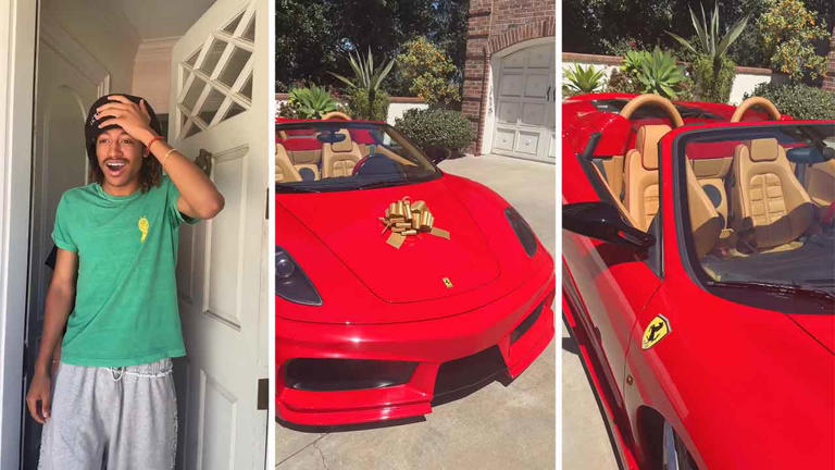 Makin Fantastis! Putra Heidi Klum Dapat Ferrari F430 Dari Taruhan