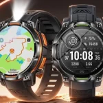 Smartwatch Petualang! Rollme Hero K1 Warna Black & Storm Gray
